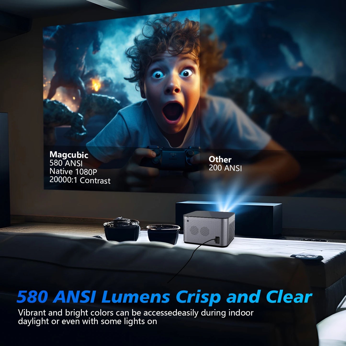 Home Projector HY350 Pro | Android 11 4K