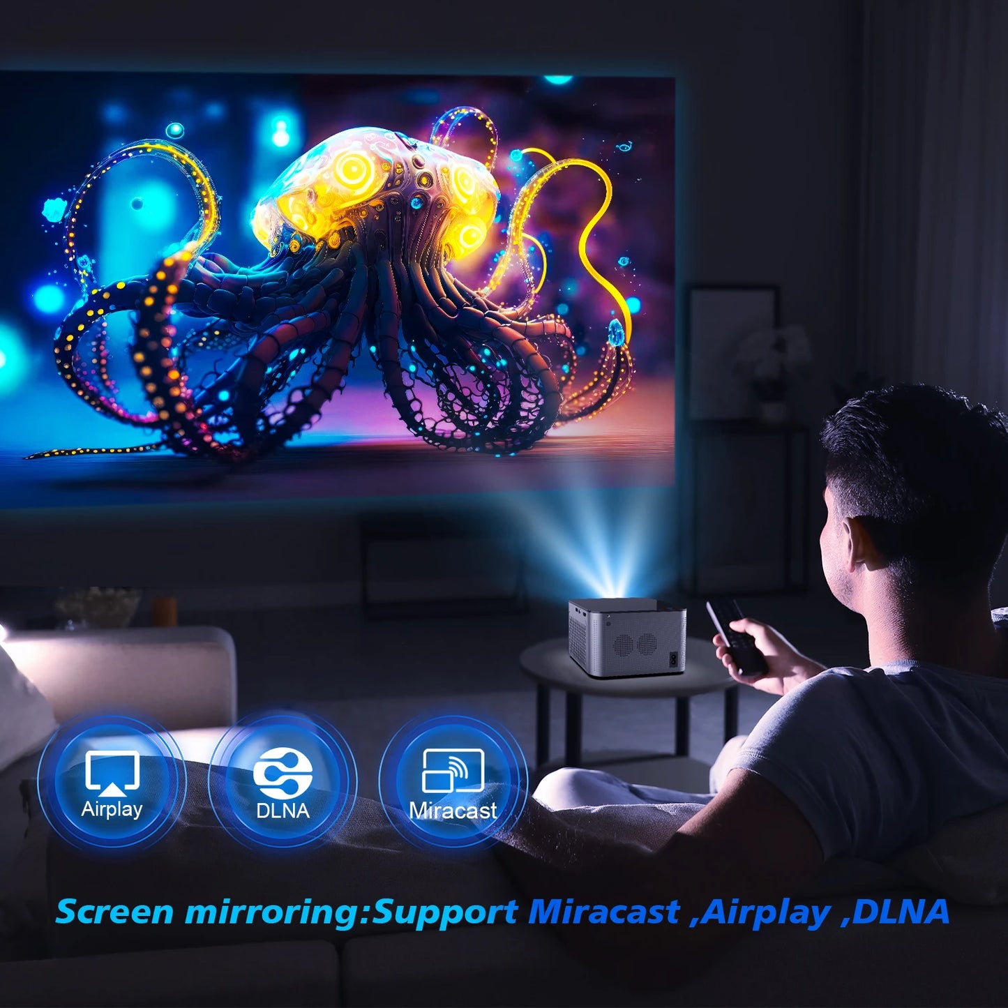 Home Projector HY350 Pro | Android 11 4K