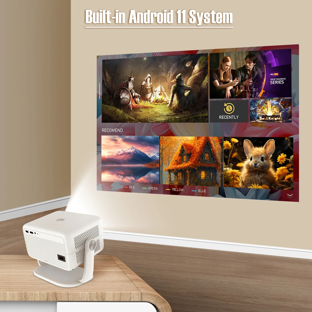 Home Projector L018 | Android 11